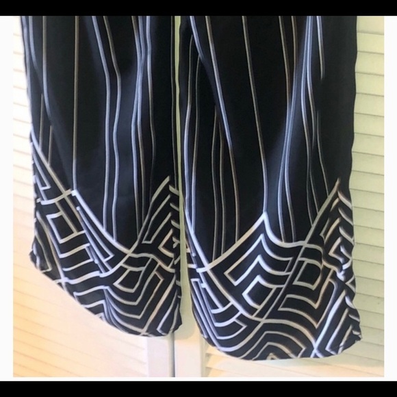 Michael Kors Black & White Pants Size 2 - Picture 7 of 7